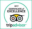 TripAdvisor Certificate of Excellence 2017
